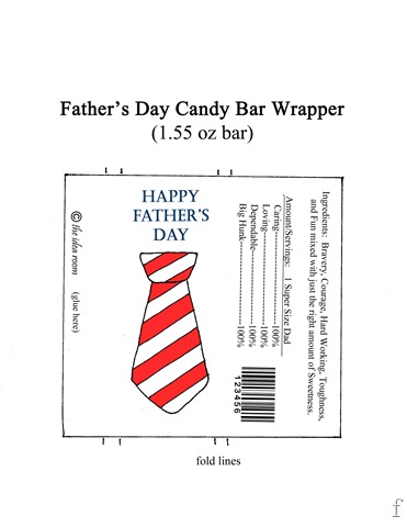 Candy Bar Wrappers Template Free