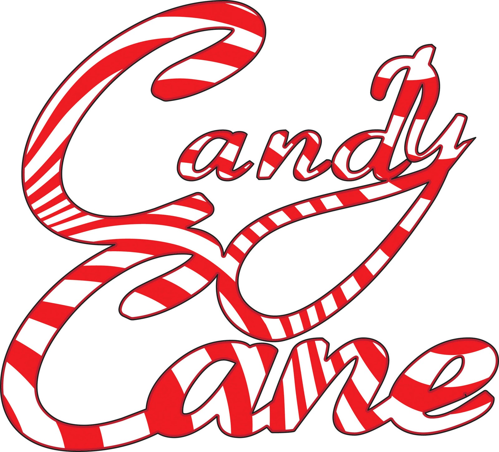 Candy Cane Border Clip Art Free