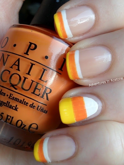 Candy Corn Nails Tumblr