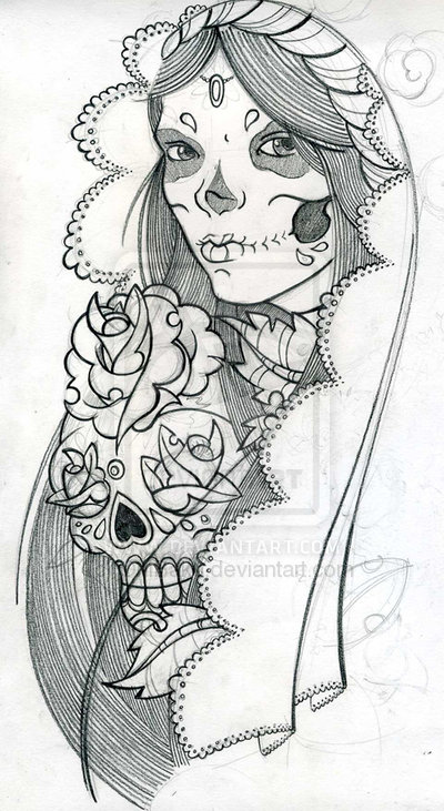 Candy Skull Girl