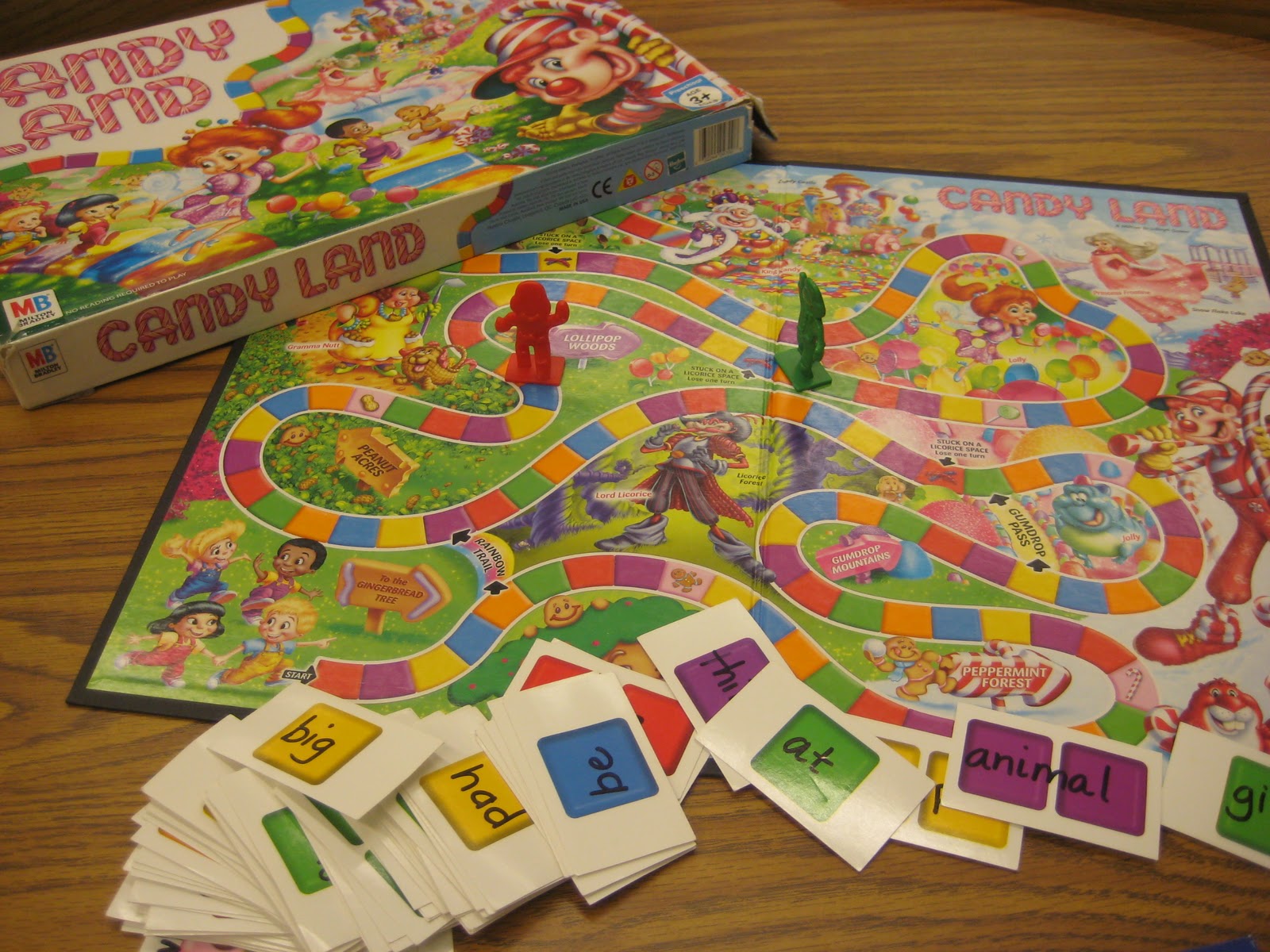 Candyland Board Game Template