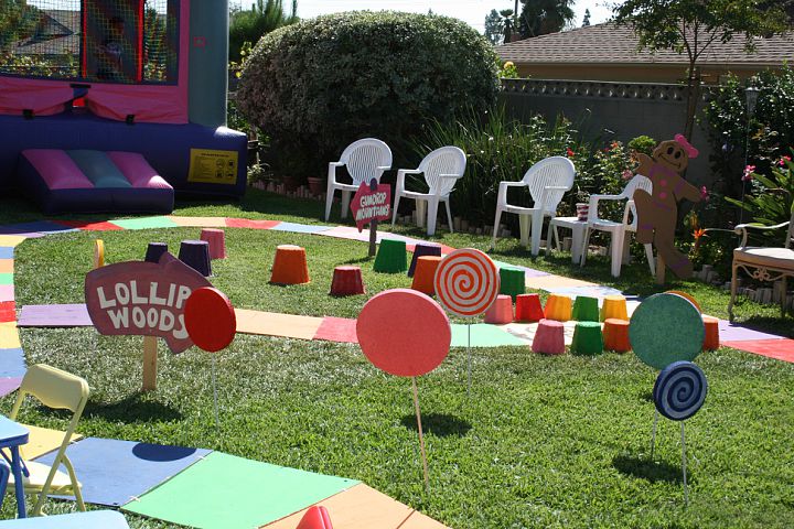 Candyland Party Theme Games