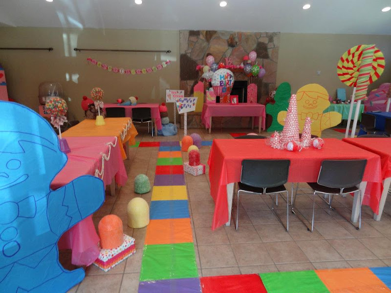 Candyland Themed Birthday Party