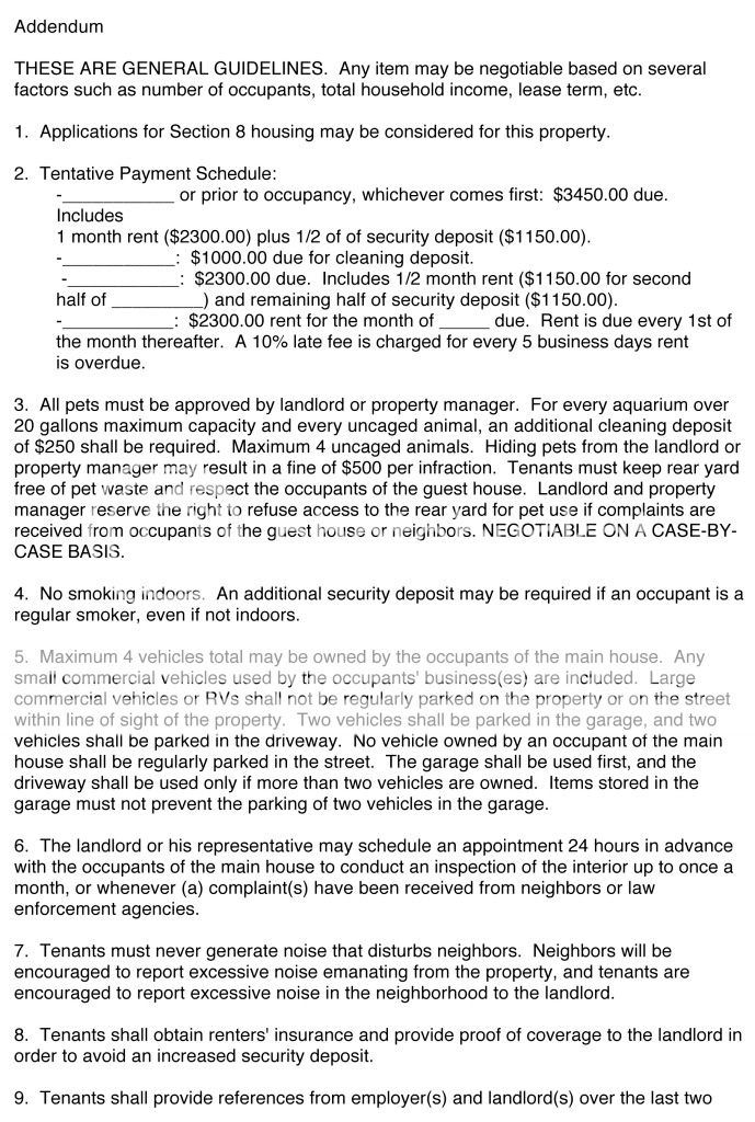 Car Rental Agreement Template