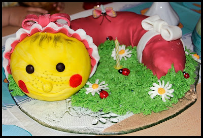 Caterpillar Cake