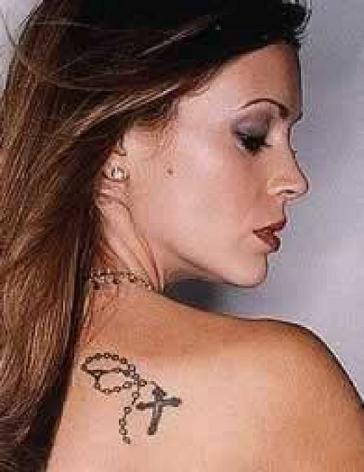Celebrity Tattoos Female Photos
