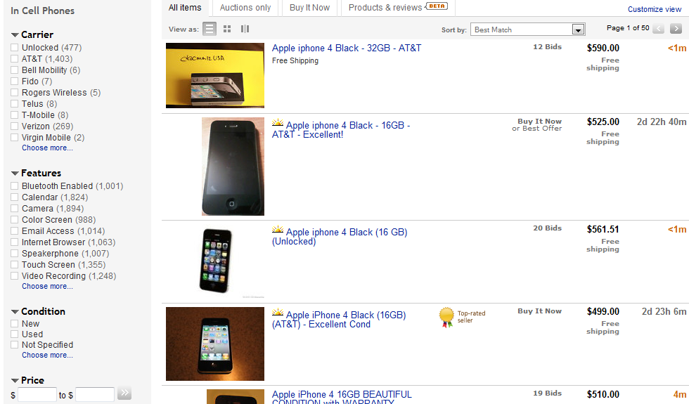 Cell Phones For Sale On Ebay