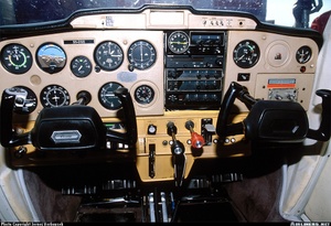 Cessna 150 Cockpit