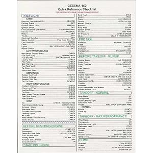 Cessna 172 Checklist Download
