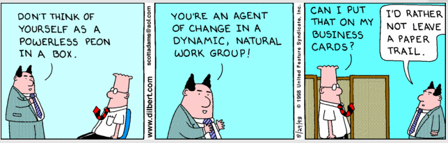 Change Management Cartoon