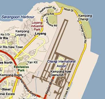 Changi Airport Map Terminal 1