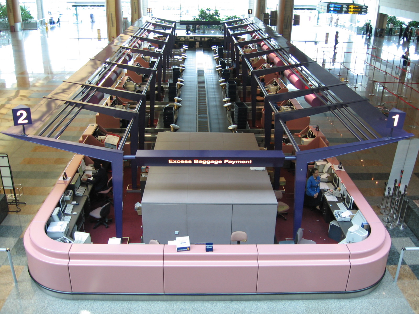 Changi Airport Terminal 2 Departure Hall