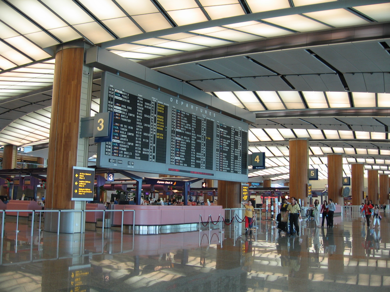 Changi Airport Terminal 3 Contact Number