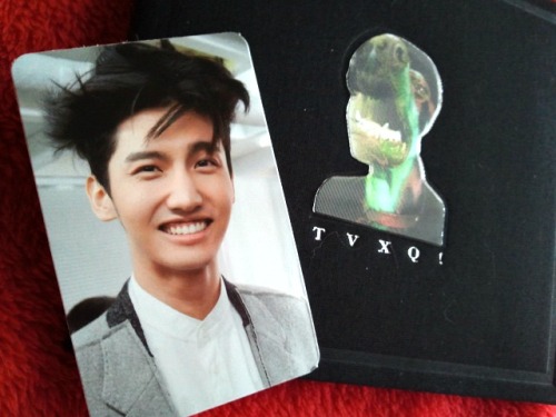 Changmin Catch Me Photocard