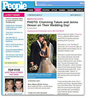 Channing Tatum And Jenna Dewan Wedding Video