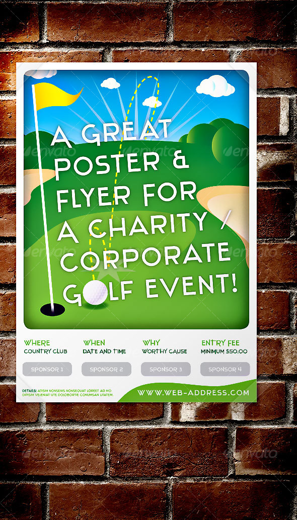 Charity Events Posters