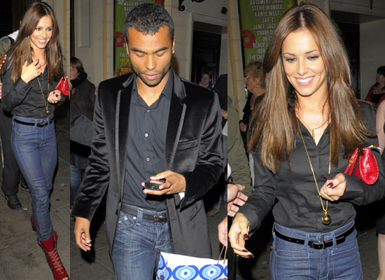 Cheryl Cole And Ashley Cole Kissing