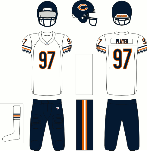 Chicago Bears Jersey History