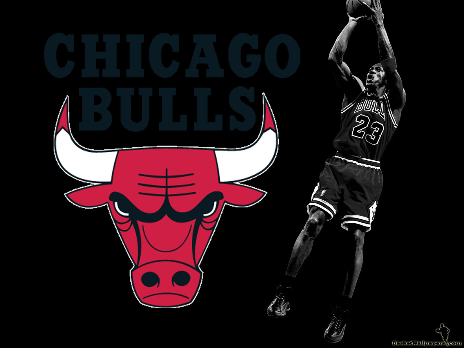 Chicago Bulls Wallpaper Black And White