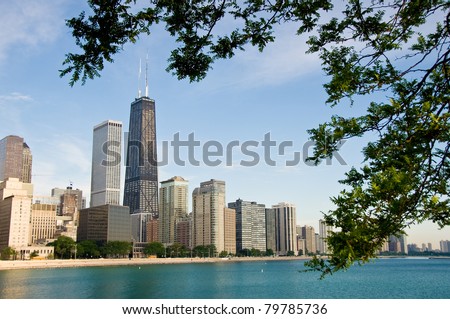 Chicago Skyline Pictures Framed