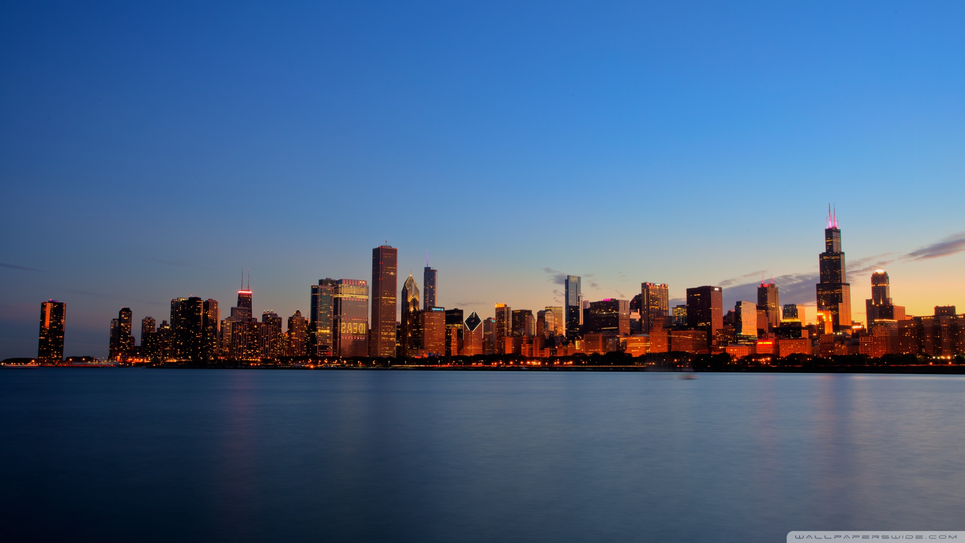 Chicago Skyline Wallpaper Widescreen