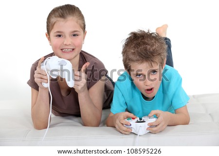 Children Playing Games