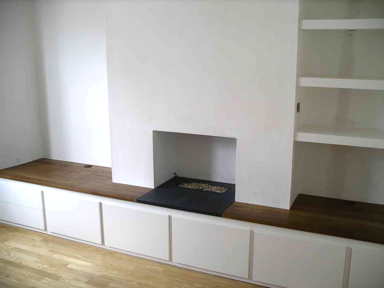 Chimney Breast Shelves