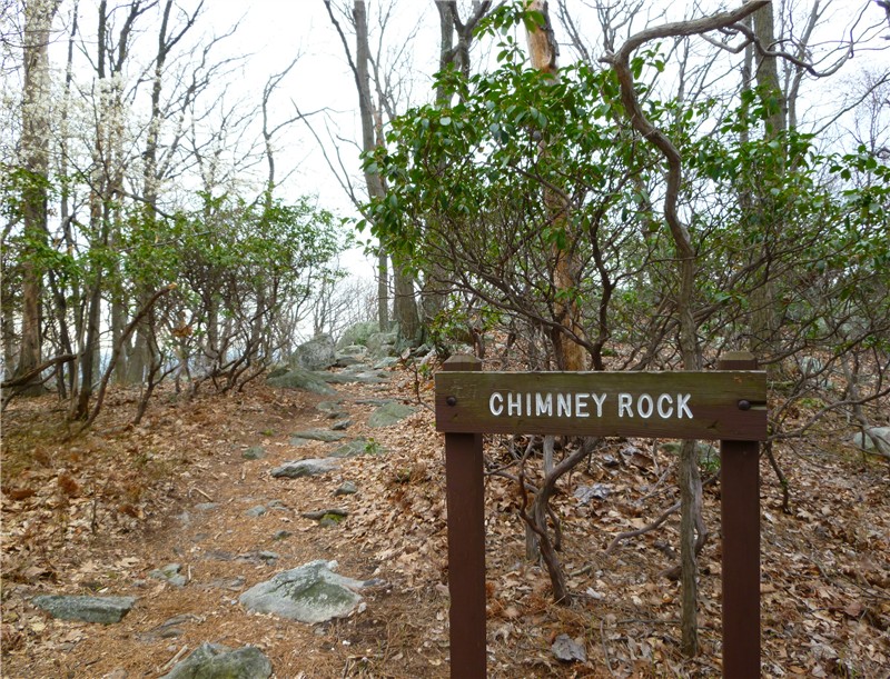 Chimney Rock Park Nj Trail Map