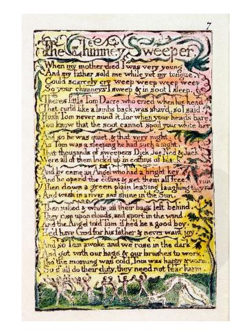Chimney Sweeper William Blake Songs Of Innocence