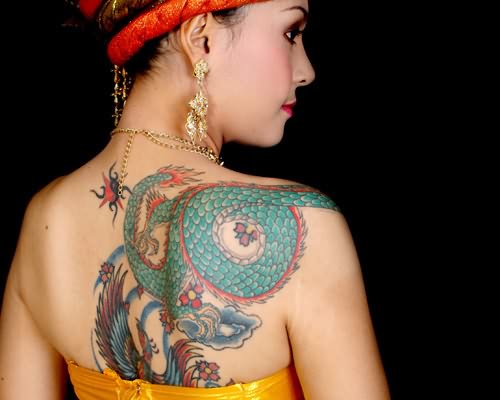 Chinese Dragon Tattoos For Women