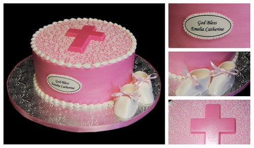 Christening Cake Designs For Girls