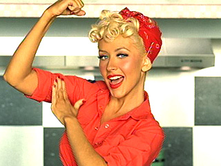 Christina Aguilera Candyman Hair