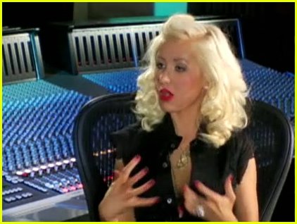 Christina Aguilera Candyman Hair