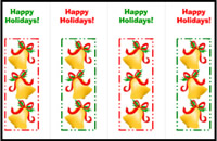 Christmas Bookmarks Templates Free