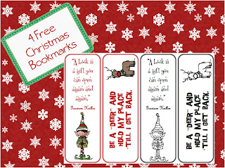 Christmas Bookmarks To Print For Free