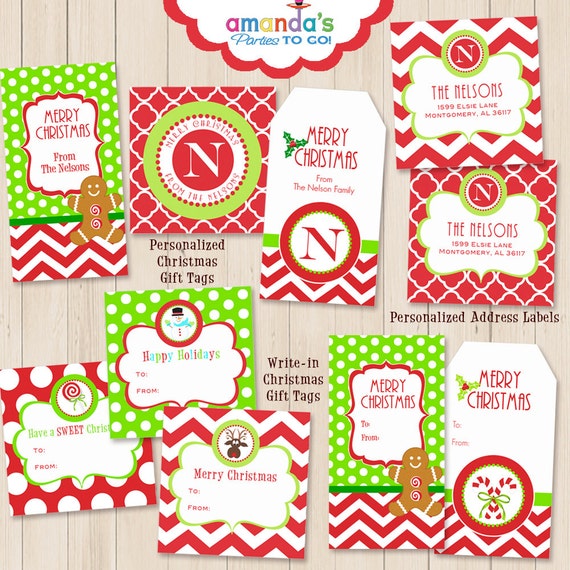 Christmas Gift Tags Designs