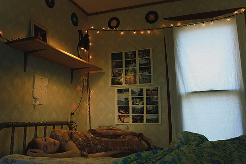 Christmas Lights In Bedroom Tumblr