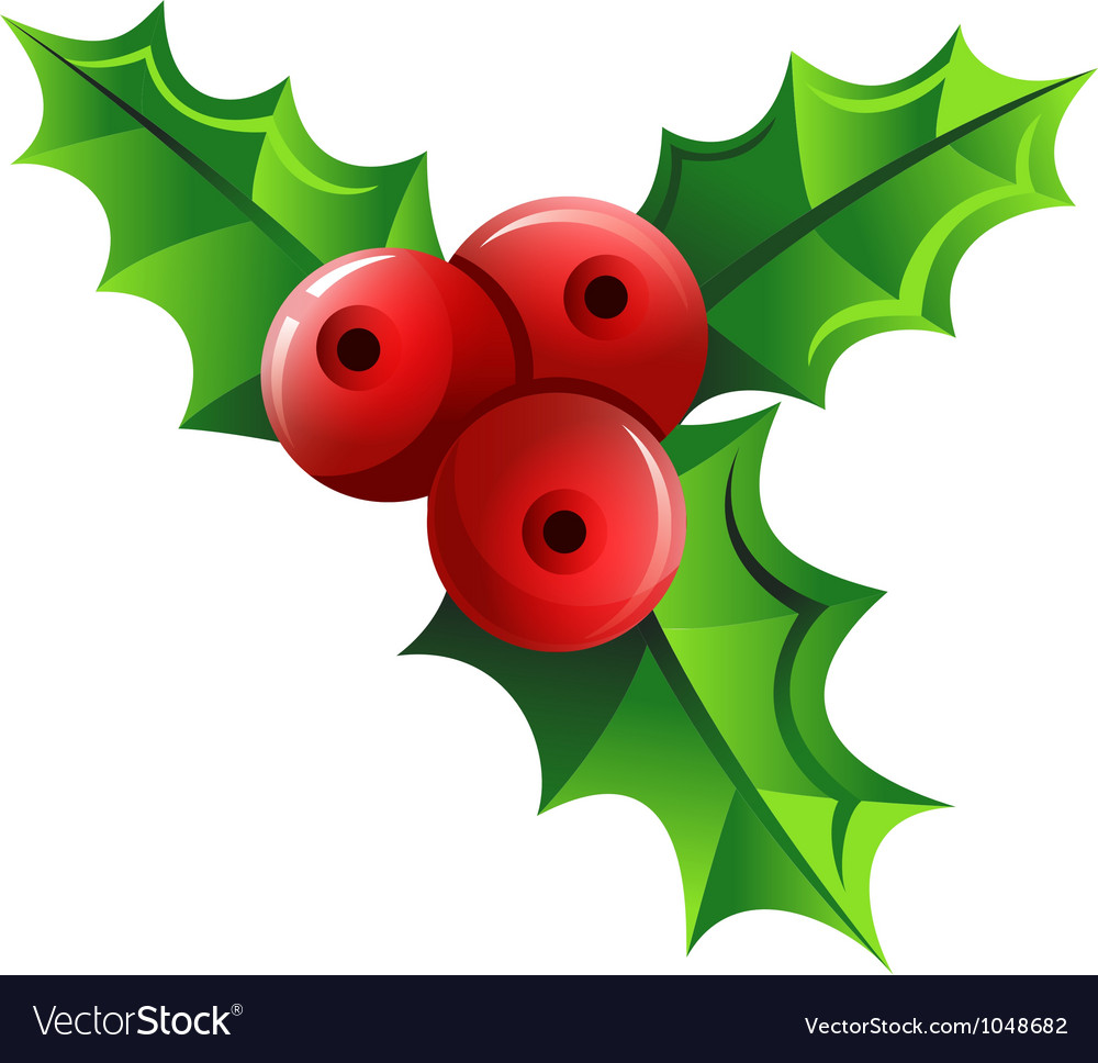 Christmas Mistletoe Cartoon