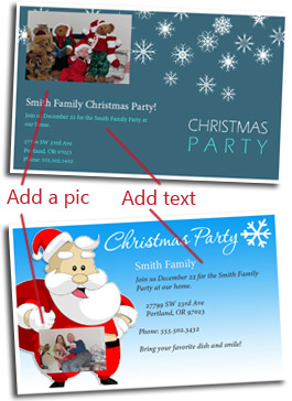 Christmas Party Invitations Templates Free