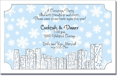 Christmas Party Invitations Wording