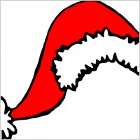 Christmas Santa Hat Clipart