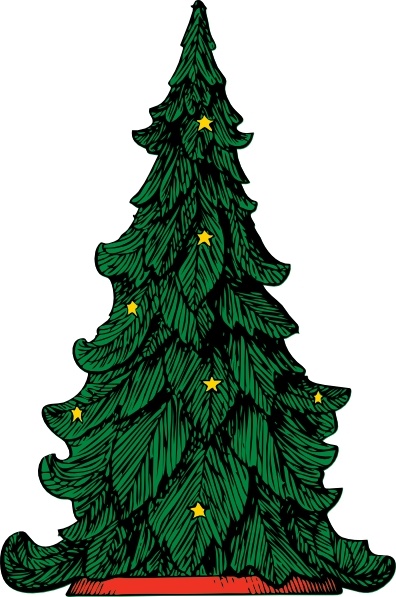 Christmas Tree Clip Art Free