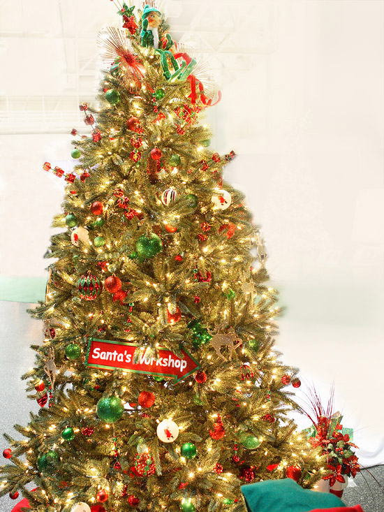 Christmas Tree Decorating Ideas For 2011