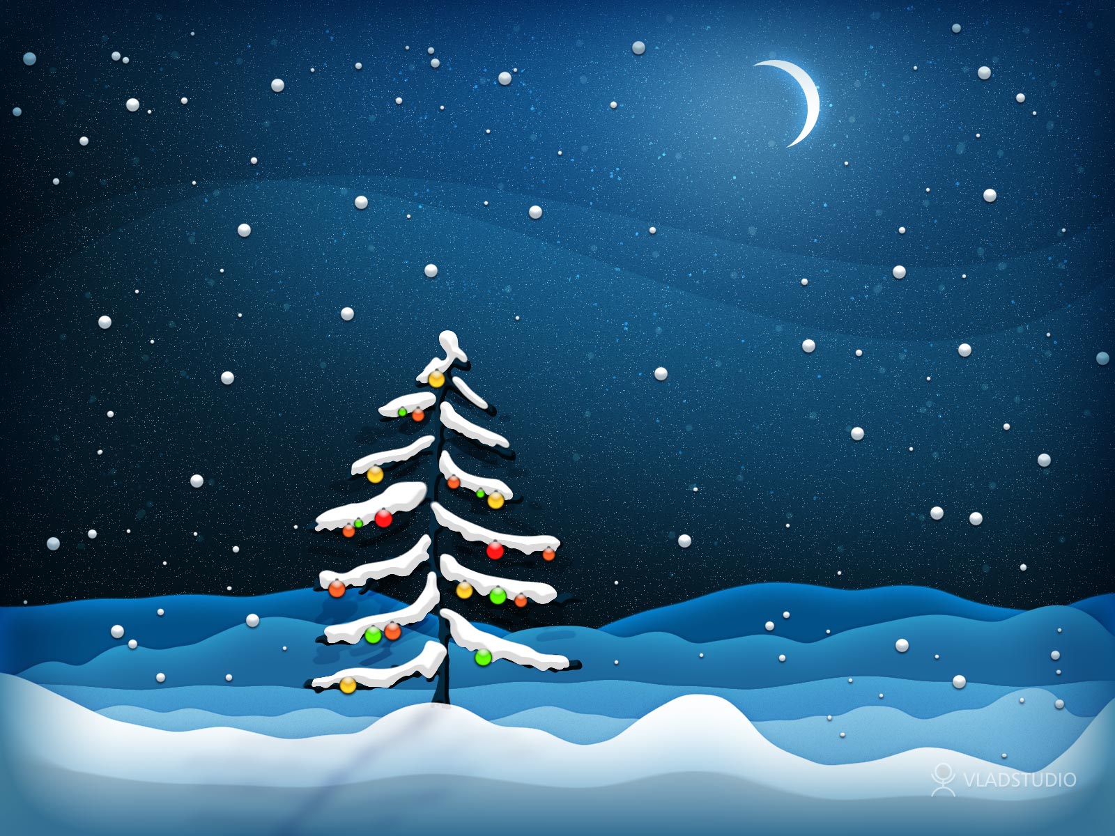 Christmas Tree Wallpaper Desktop