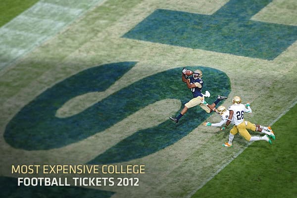 College Football Map 2012