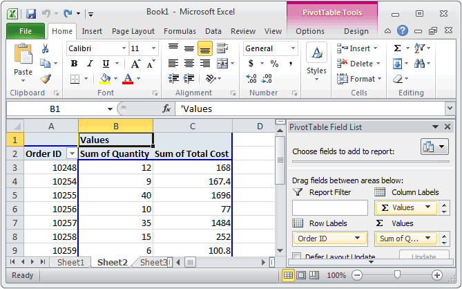 Columns And Rows Not Showing In Excel