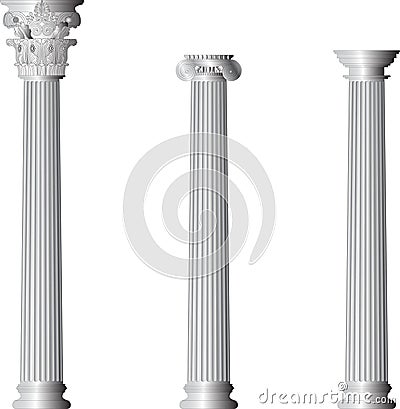 Columns Doric Ionic Corinthian