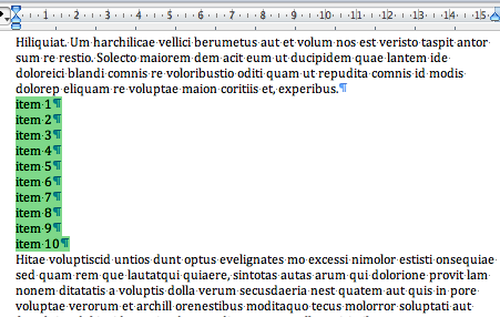 Columns In Word 2011 Mac