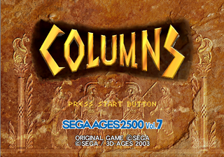 Columns Sega Genesis Rom