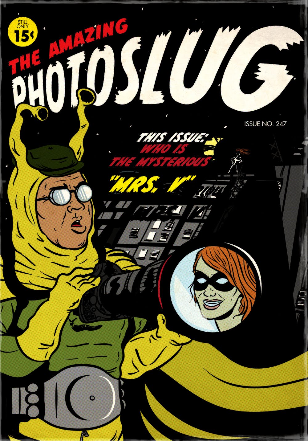 Comic Book Cover Template